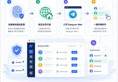 Telegram多账号管理：出海营销规模化实操