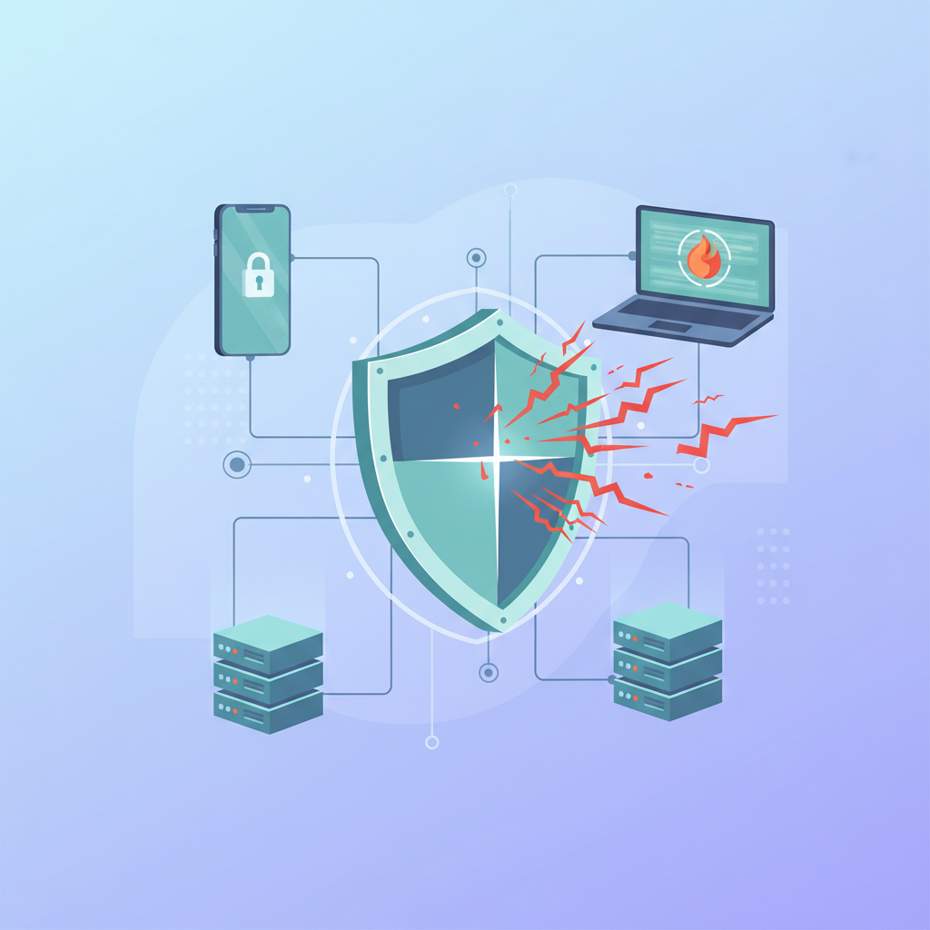 数字安全盾牌保护网络设备